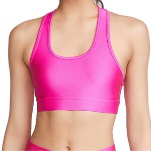 All Access Front Row hot pink sports bra top in Influencer Pink size XS